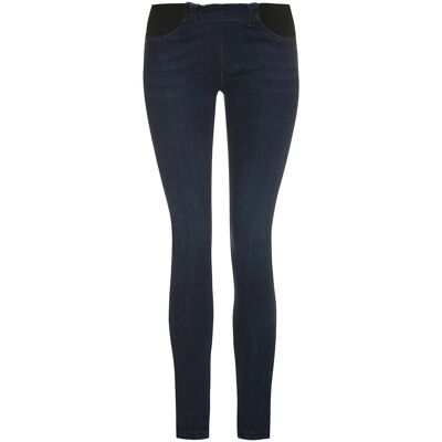 Damskie spodnie jeansowe ciążowe ciemnoniebieskie Bellybutton, r.46 Damskie spodnie jeansowe ciążowe ciemnoniebieskie Bellybutton, r.46