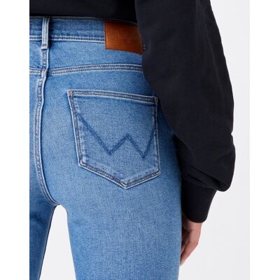 Damskie spodnie jeansowe Wrangler HIGH RISE SKINNY W28 L30 Damskie spodnie jeansowe Wrangler HIGH RISE SKINNY W28 L30