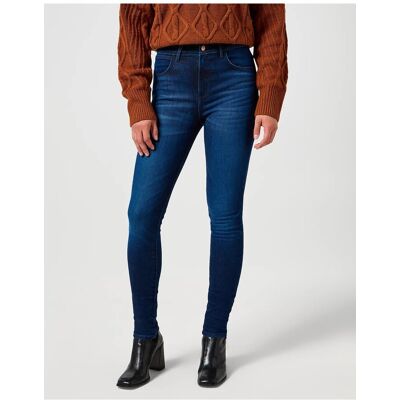 Damskie spodnie jeansowe Wrangler HIGH SKINNY W27 L30 Damskie spodnie jeansowe Wrangler HIGH SKINNY W27 L30