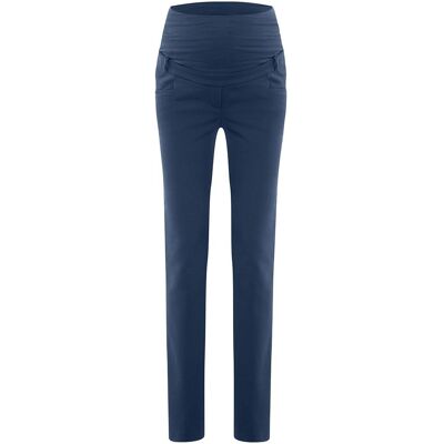 Damskie spodnie materiałowe ciążowe niebieskie Bellybutton Maternity, r.34 Damskie spodnie materiałowe ciążowe niebieskie Bellybutton Maternity, r.34