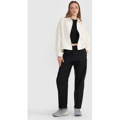 Damskie spodnie tkaninowe 4F 4FRSS25TTROF1448-20S Czarny Roz. S Damskie spodnie tkaninowe 4F 4FRSS25TTROF1448-20S Czarny Roz. S