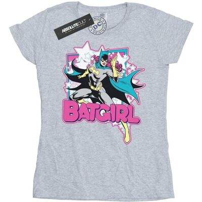 DC Comics Bawełniana Koszulka Damska / Damska Batgirl Leap (L / Jasnoszary) DC Comics Bawełniana Koszulka Damska / Damska Batgirl Leap (L / Jasnoszary)