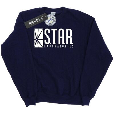 DC Comics Bluza Damska / Damska The Flash STAR Labs (M / Granatowy) DC Comics Bluza Damska / Damska The Flash STAR Labs (M / Granatowy)