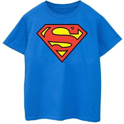 DC Comics Koszulka Damska / Damska Superman Logo Boyfriend Fit Cotton Boyfriend T-Shirt (L / Lazurowy) DC Comics Koszulka Damska / Damska Superman Logo Boyfriend Fit Cotton Boyfriend T-Shirt (L / Lazurowy)