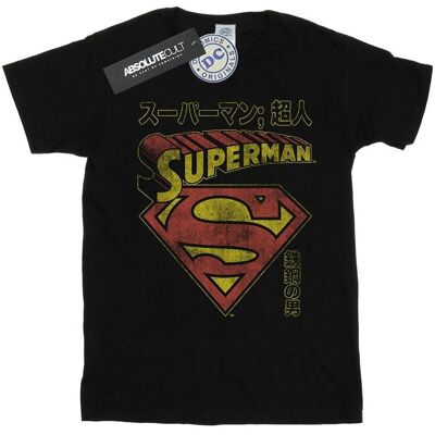 DC Comics Koszulka Damska / Damska Superman Shield Cotton Boyfriend T-Shirt (M / Czarny) DC Comics Koszulka Damska / Damska Superman Shield Cotton Boyfriend T-Shirt (M / Czarny)