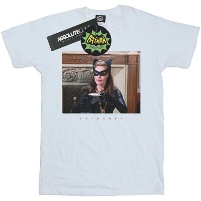 DC Comics Męska Koszulka Ze Zdjęciem Kobiety-Kota Z Serialu Batman (XXXXS / Ciepły Biały) DC Comics Męska Koszulka Ze Zdjęciem Kobiety-Kota Z Serialu Batman (XXXXS / Ciepły Biały)