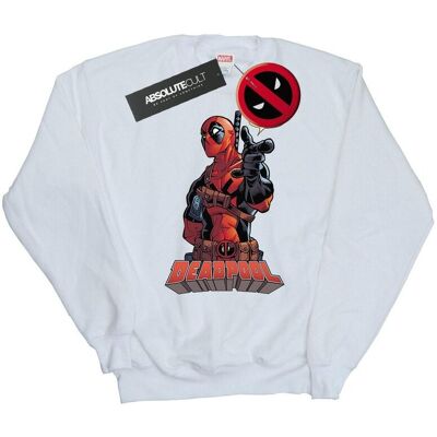 Marvel Deadpool Męska Bawełniana Bluza Hey You (L / Ciepły Biały) Marvel Deadpool Męska Bawełniana Bluza Hey You (L / Ciepły Biały)