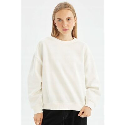 Inny producent DEFACTO BLUZA DAMSKA BEZ KAPTURA Z OKRĄGŁYM DEKOLTEM BIAŁA XS 5GA* Inny producent DEFACTO BLUZA DAMSKA BEZ KAPTURA Z OKRĄGŁYM DEKOLTEM BIAŁA XS 5GA*