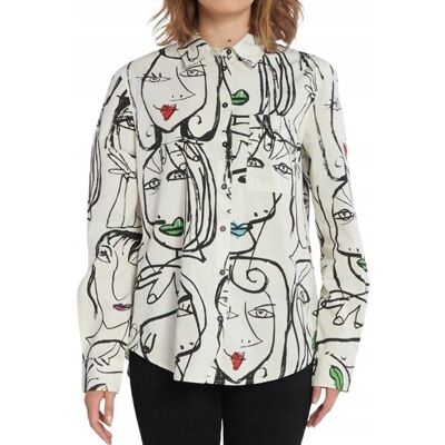Inny producent DESIGUAL KOSZULA DAMSKA WZÓR GRAFICZNY KOLOROWE USTA BAWEŁNA XS 1J7C Inny producent DESIGUAL KOSZULA DAMSKA WZÓR GRAFICZNY KOLOROWE USTA BAWEŁNA XS 1J7C