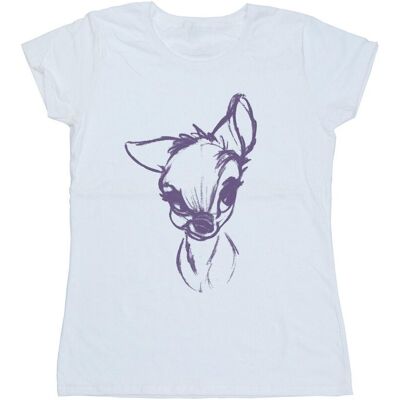 Disney Bawełniana Koszulka Damska / Damska Bambi Mood (XL 8,5-9 / Ciepły Biały) Disney Bawełniana Koszulka Damska / Damska Bambi Mood (XL 8,5-9 / Ciepły Biały)