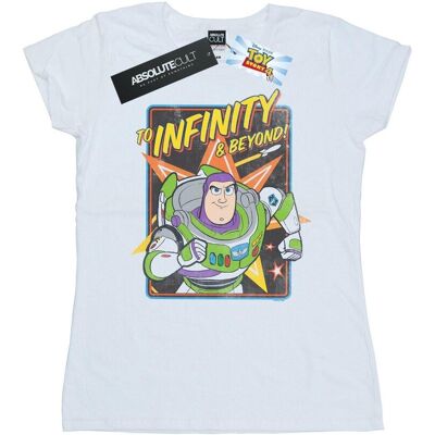 Disney Bawełniana Koszulka Damska / Damska Toy Story 4 Buzz To Infinity (XXL (193cm) / Ciepły Biały) Disney Bawełniana Koszulka Damska / Damska Toy Story 4 Buzz To Infinity (XXL (193cm) / Ciepły Biały)