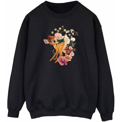 Disney Bluza Damska / Damska Bambi Meadow (S (52-55 Cm) / Czarny) Disney Bluza Damska / Damska Bambi Meadow (S (52-55 Cm) / Czarny)
