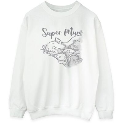 Disney Bluza Damska / Damska Classics Marie Super Mum (L / Ciepły Biały) Disney Bluza Damska / Damska Classics Marie Super Mum (L / Ciepły Biały)