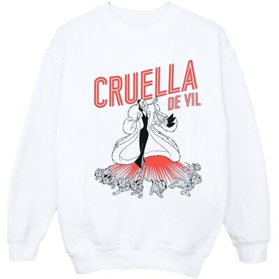 Disney Bluza Damska / Damska Cruella De Vil Dalmatians (XXL (193cm) / Ciepły Biały) Disney Bluza Damska / Damska Cruella De Vil Dalmatians (XXL (193cm) / Ciepły Biały)