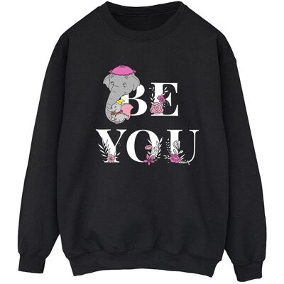 Disney Bluza Damska/Damska Dumbo Be You (XXL (193cm) / Czarny) Disney Bluza Damska/Damska Dumbo Be You (XXL (193cm) / Czarny)