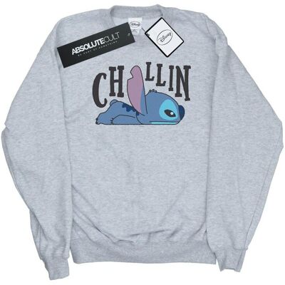 Disney Bluza Damska / Damska Lilo And Stitch Chillin (L / Jasnoszary) Disney Bluza Damska / Damska Lilo And Stitch Chillin (L / Jasnoszary)