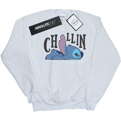 Disney Bluza Damska / Damska Lilo And Stitch Chillin (XL 8,5-9 / Ciepły Biały) Disney Bluza Damska / Damska Lilo And Stitch Chillin (XL 8,5-9 / Ciepły Biały)