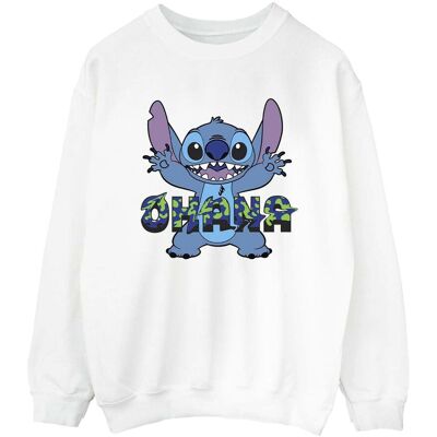 Disney Bluza Damska / Damska Lilo And Stitch Ohana Blue Glitch (XL 8,5-9 / Ciepły Biały) Disney Bluza Damska / Damska Lilo And Stitch Ohana Blue Glitch (XL 8,5-9 / Ciepły Biały)