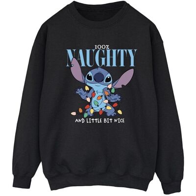 Disney Bluza Damska / Damska Lilo & Stitch Naughty & Nice (XL 8,5-9 / Czarny) Disney Bluza Damska / Damska Lilo & Stitch Naughty & Nice (XL 8,5-9 / Czarny)
