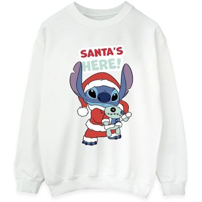 Disney Bluza Damska / Damska Lilo & Stitch Santa´s Here (XXXXS / Ciepły Biały) Disney Bluza Damska / Damska Lilo & Stitch Santa´s Here (XXXXS / Ciepły Biały)