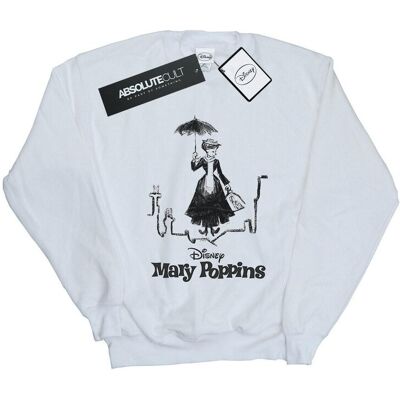 Disney Bluza Damska/ Damska Mary Poppins Rooftop Landing (XL 8,5-9 / Ciepły Biały) Disney Bluza Damska/ Damska Mary Poppins Rooftop Landing (XL 8,5-9 / Ciepły Biały)