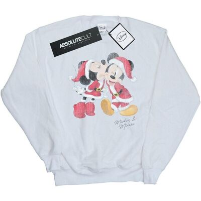 Disney Bluza Damska / Damska Mickey I Minnie Christmas Kiss (XXL (193cm) / Ciepły Biały) Disney Bluza Damska / Damska Mickey I Minnie Christmas Kiss (XXL (193cm) / Ciepły Biały)