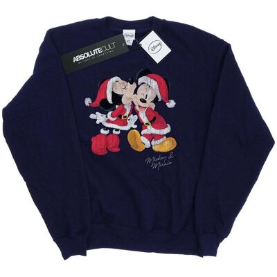 Disney Bluza Damska / Damska Mickey I Minnie Christmas Kiss (XXL (193cm) / Granatowy) Disney Bluza Damska / Damska Mickey I Minnie Christmas Kiss (XXL (193cm) / Granatowy)