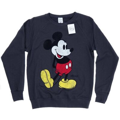 Disney Bluza Damska / Damska Mickey Mouse Classic Kick (L / Ciemnoszary) Disney Bluza Damska / Damska Mickey Mouse Classic Kick (L / Ciemnoszary)