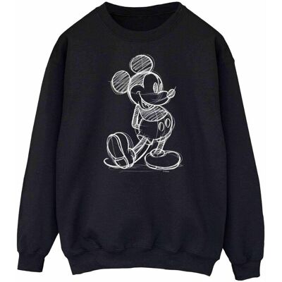 Disney Bluza Damska / Damska Mickey Mouse Sketch Kick (XL 8,5-9 / Czarny) Disney Bluza Damska / Damska Mickey Mouse Sketch Kick (XL 8,5-9 / Czarny)