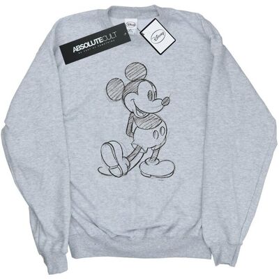Disney Bluza Damska / Damska Mickey Mouse Sketch Kick (XL 8,5-9 / Jasnoszary) Disney Bluza Damska / Damska Mickey Mouse Sketch Kick (XL 8,5-9 / Jasnoszary)