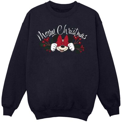 Disney Bluza Damska / Damska Myszka Minnie Christmas Holly (S (52-55 Cm) / Granatowy) Disney Bluza Damska / Damska Myszka Minnie Christmas Holly (S (52-55 Cm) / Granatowy)