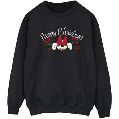 Disney Bluza Damska / Damska Myszka Minnie Christmas Holly (XXL (193cm) / Czarny) Disney Bluza Damska / Damska Myszka Minnie Christmas Holly (XXL (193cm) / Czarny)