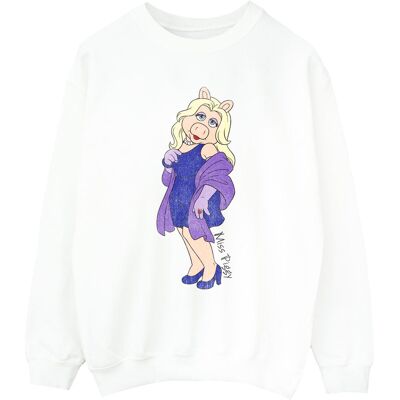 Disney Bluza Damska / Damska The Muppets Classic Miss Piggy (S (52-55 Cm) / Ciepły Biały) Disney Bluza Damska / Damska The Muppets Classic Miss Piggy (S (52-55 Cm) / Ciepły Biały)