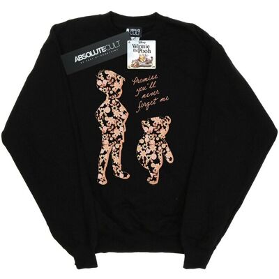 Disney Bluza Damska / Damska Winnie The Pooh Promise You´ll Never Forget (XXL (193cm) / Czarny) Disney Bluza Damska / Damska Winnie The Pooh Promise You´ll Never Forget (XXL (193cm) / Czarny)