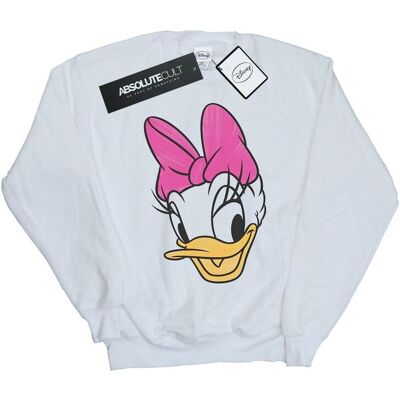 Disney Bluza Damska / Damska Z Malowaną Głową Kaczki Daisy (L / Ciepły Biały) Disney Bluza Damska / Damska Z Malowaną Głową Kaczki Daisy (L / Ciepły Biały)