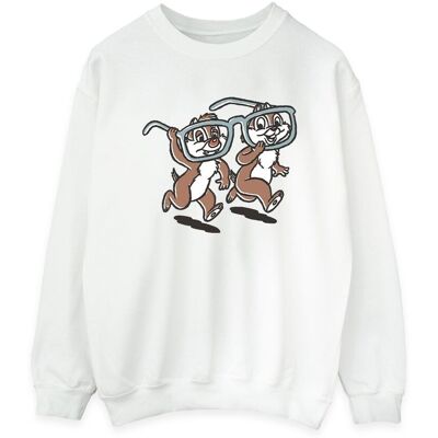 Disney Bluza Damska / Damska Z Okularami Chip ´n Dale (L / Ciepły Biały) Disney Bluza Damska / Damska Z Okularami Chip ´n Dale (L / Ciepły Biały)