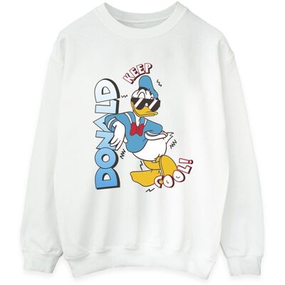 Disney Bluza Damska Donald Duck Cool (M / Ciepły Biały) Disney Bluza Damska Donald Duck Cool (M / Ciepły Biały)