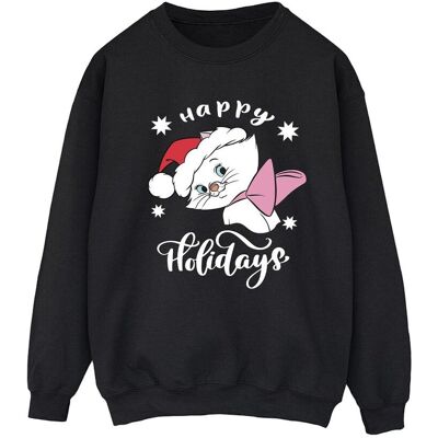 Disney Bluza Damska The Aristocats Happy Holidays (S (52-55 Cm) / Czarny) Disney Bluza Damska The Aristocats Happy Holidays (S (52-55 Cm) / Czarny)