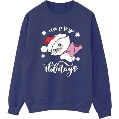 Disney Bluza Damska The Aristocats Happy Holidays (XXL (193cm) / Granatowy) Disney Bluza Damska The Aristocats Happy Holidays (XXL (193cm) / Granatowy)