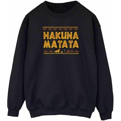 Czarna Bluza Disney - Król Lew Hakuna Matata Czarna Bluza Disney - Król Lew Hakuna Matata