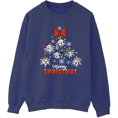 Disney Bluza Damska Z Choinką Bożonarodzeniową Mickey Mouse And Friends (L / Granatowy) Disney Bluza Damska Z Choinką Bożonarodzeniową Mickey Mouse And Friends (L / Granatowy)