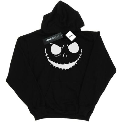 Disney Bluza Z Kapturem Damska Wyrazisty Nightmare Before Christmas Jack's Face (M / Czarny) Disney Bluza Z Kapturem Damska Wyrazisty Nightmare Before Christmas Jack's Face (M / Czarny)