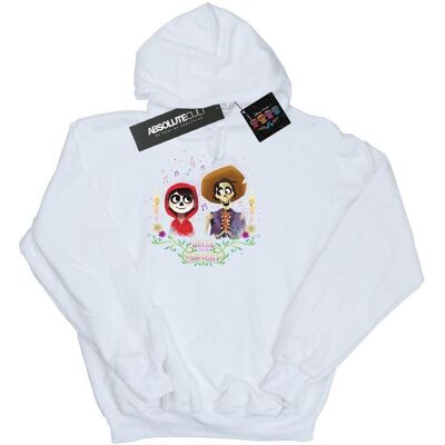 Disney Bluza Z Kapturem Dla Pań I Panów Coco Miguel And Hector (M / Ciepły Biały) Disney Bluza Z Kapturem Dla Pań I Panów Coco Miguel And Hector (M / Ciepły Biały)