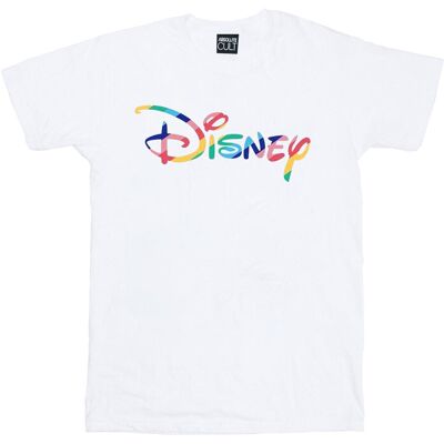 Disney Damska Bawełniana Koszulka Boyfriend Z Tęczowym Logo (S (52-55 Cm) / Ciepły Biały) Disney Damska Bawełniana Koszulka Boyfriend Z Tęczowym Logo (S (52-55 Cm) / Ciepły Biały)