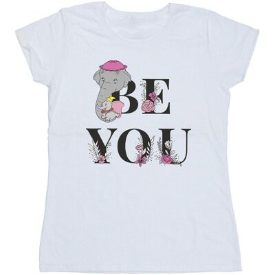 Disney Damska Bawełniana Koszulka Dumbo Be You (XL 8,5-9 / Ciepły Biały) Disney Damska Bawełniana Koszulka Dumbo Be You (XL 8,5-9 / Ciepły Biały)