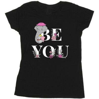 Disney Damska Bawełniana Koszulka Dumbo Be You (XL 8,5-9 / Czarny) Disney Damska Bawełniana Koszulka Dumbo Be You (XL 8,5-9 / Czarny)