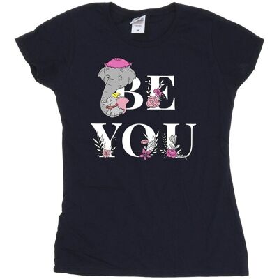 Disney Damska Bawełniana Koszulka Dumbo Be You (XL 8,5-9 / Granatowy) Disney Damska Bawełniana Koszulka Dumbo Be You (XL 8,5-9 / Granatowy)