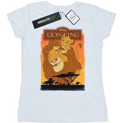 Disney Damska Bawełniana Koszulka Król Lew Simba I Mufasa (S (52-55 Cm) / Ciepły Biały) Disney Damska Bawełniana Koszulka Król Lew Simba I Mufasa (S (52-55 Cm) / Ciepły Biały)