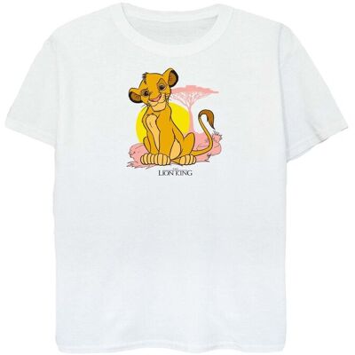 Disney Damska Bawełniana Koszulka Król Lew Simba W Pastelowym Kolorze (S (52-55 Cm) / Ciepły Biały) Disney Damska Bawełniana Koszulka Król Lew Simba W Pastelowym Kolorze (S (52-55 Cm) / Ciepły Biały)