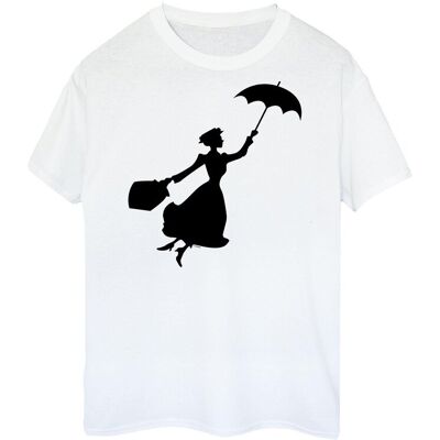 Disney Damska Bawełniana Koszulka Mary Poppins Z Latającą Sylwetką (S (52-55 Cm) / Ciepły Biały) Disney Damska Bawełniana Koszulka Mary Poppins Z Latającą Sylwetką (S (52-55 Cm) / Ciepły Biały)